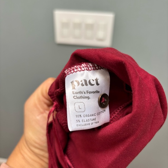 Pact Organic Cotton mock neck Jumpsuit - Picture 11 of 11